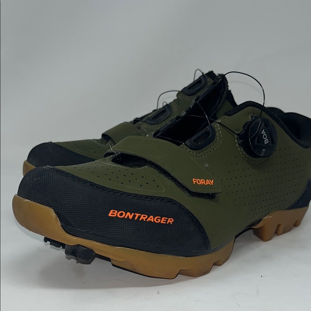 Bontrager. Foray Mountain Bike Olive Green Cycling Shoes SZ 9 - Picture 7 of 7
